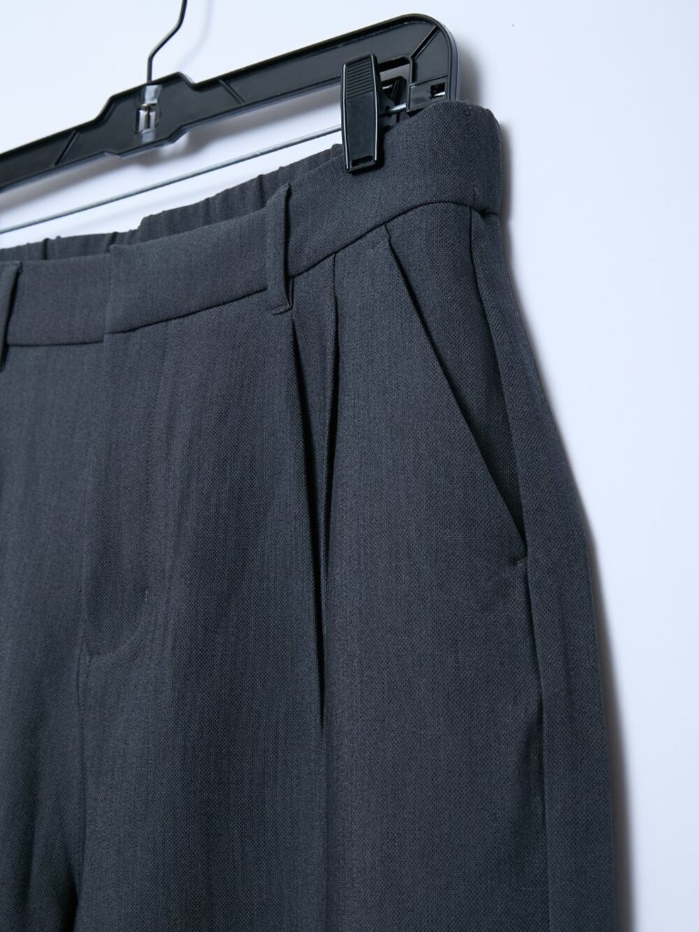 BYLT Midtown Wide Leg High Rise Tailored Pant Dark Academia Office Siren - Picture 8 of 15